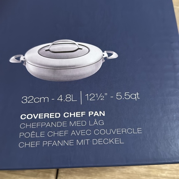 Scanpan CTX 5.5-quart Stainless Steel Nonstick Chef's Pan - Picture 4 of 11